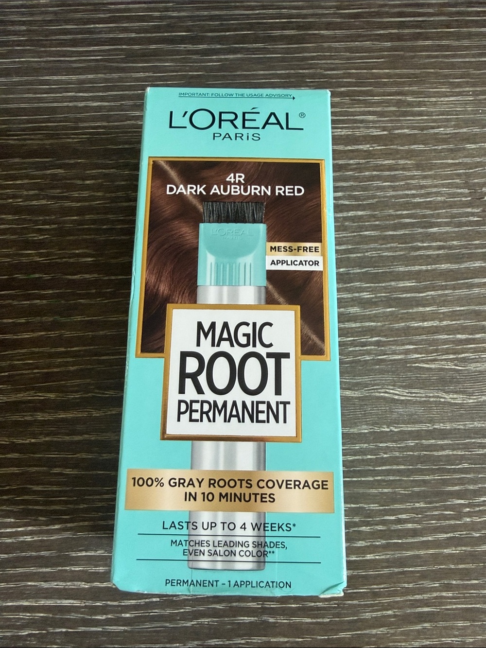 NWT L'Oréal Magic Root Permanent Hair Color 4R Dark Auburn Red
